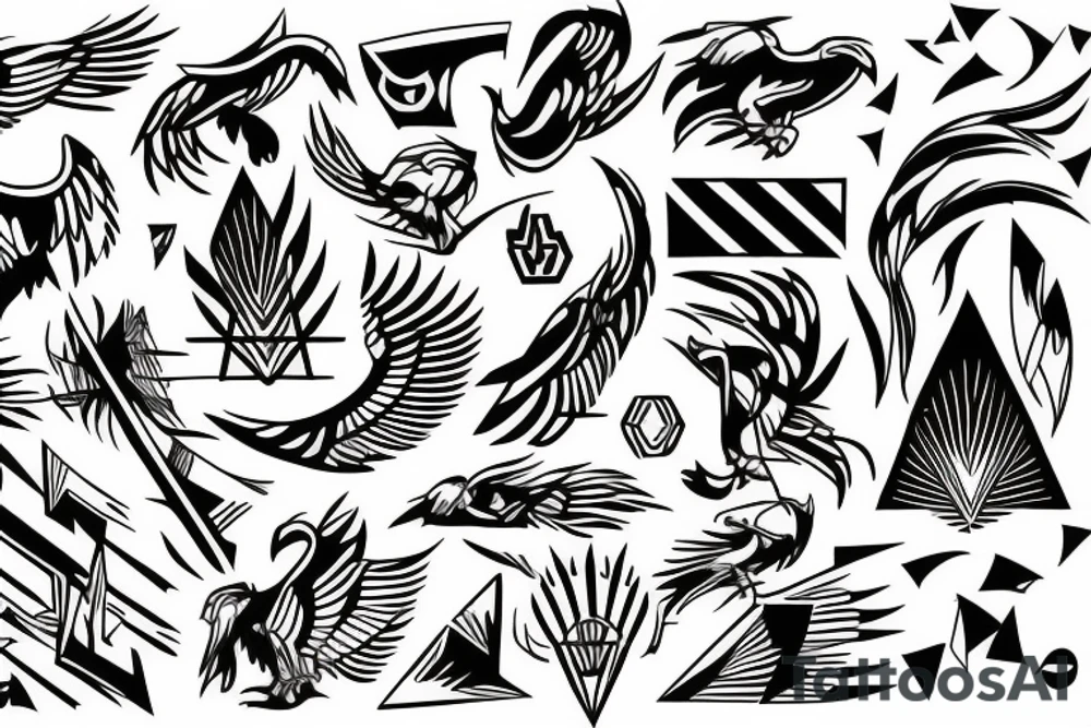 phoenix tattoo idea