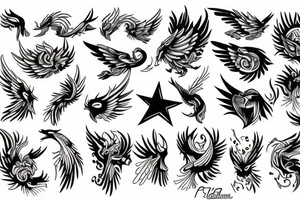 phoenix tattoo idea