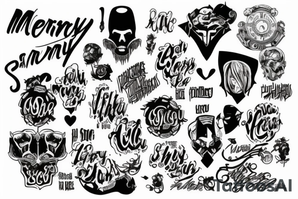 No Mercy tattoo idea