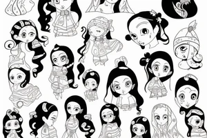 nezuko tattoo idea