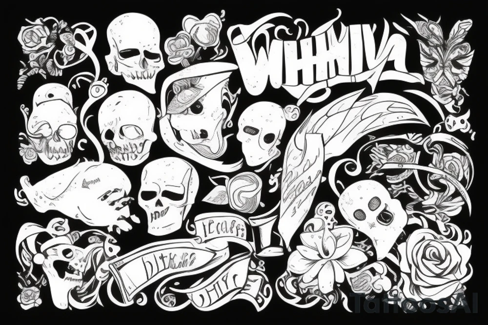 Dima who works every day tattoo idea