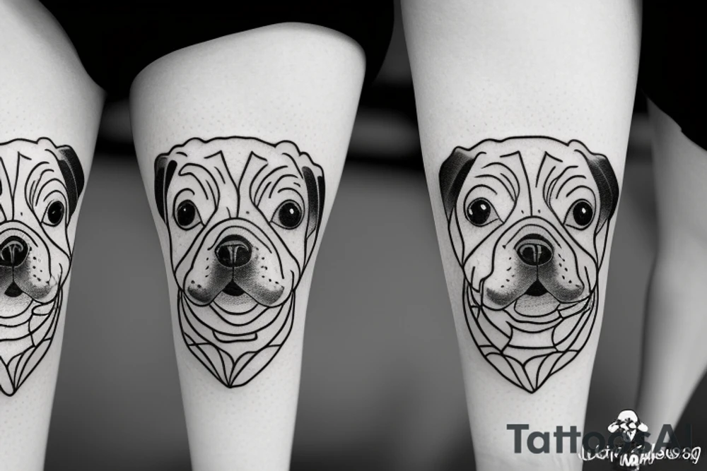 My small Fanny dog Lilu tattoo idea