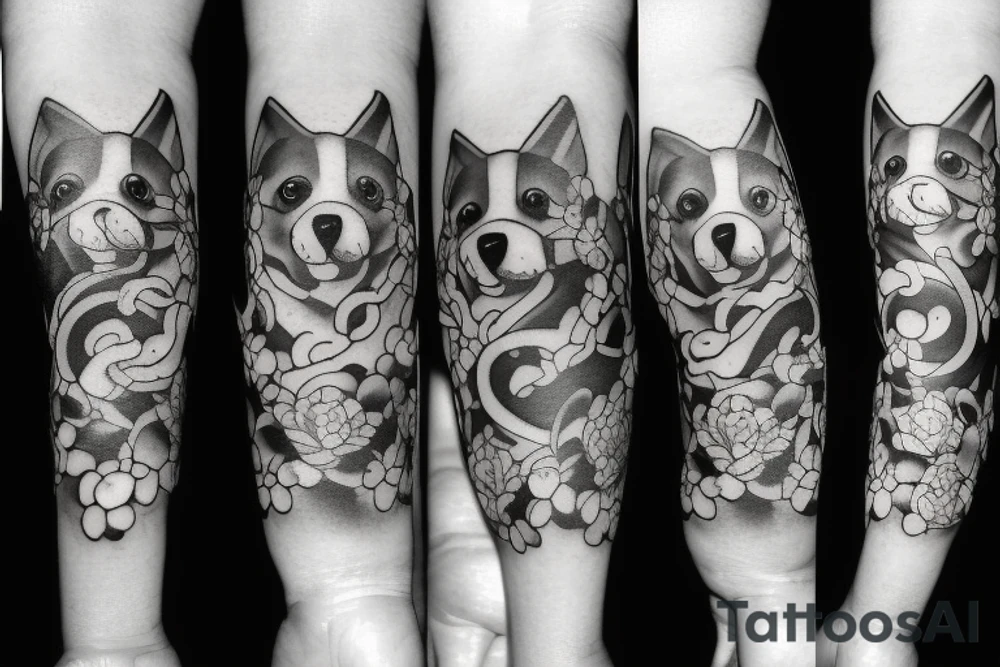 My small Fanny dog Lilu tattoo idea