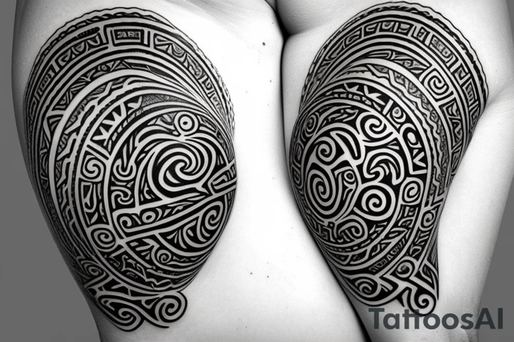 maori braclet tattoo idea