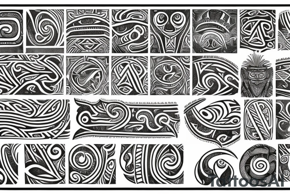 maori braclet tattoo idea