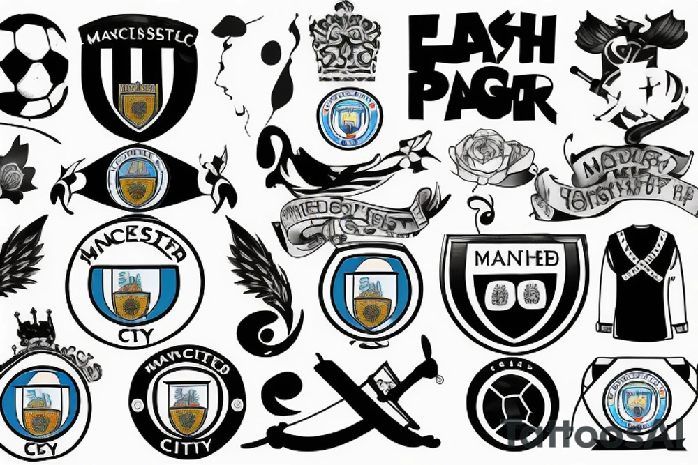 Manchester City tattoo idea
