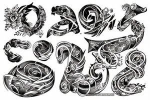 number seven tattoo tattoo idea