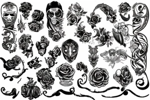 number seven tattoo tattoo idea