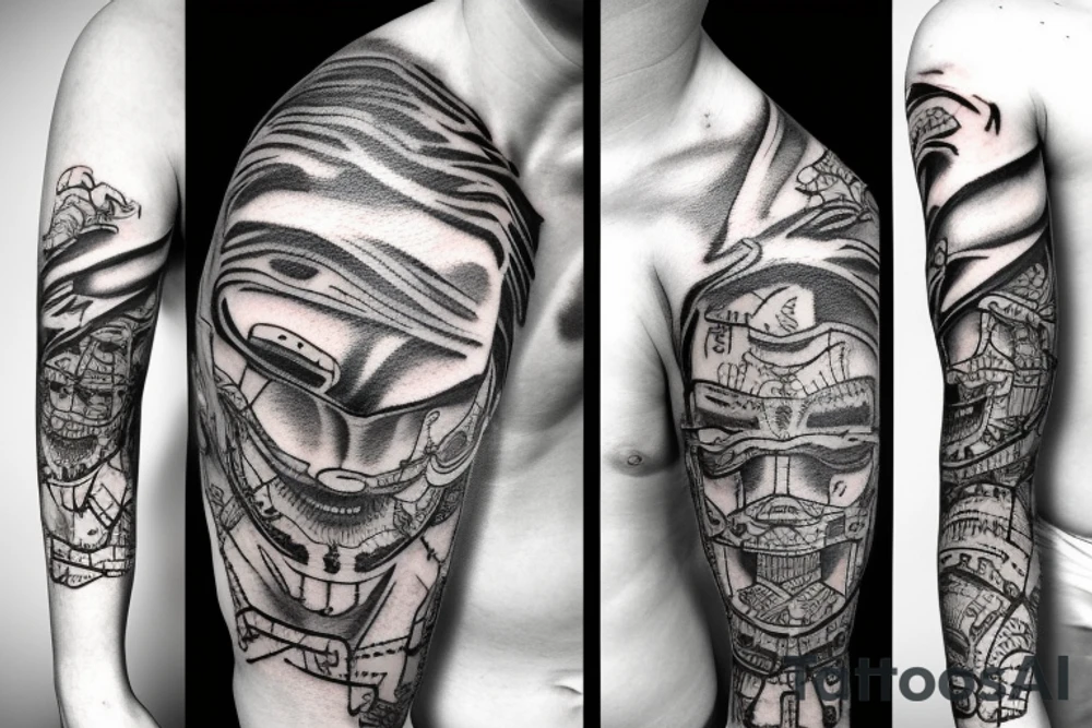 microchip implanted on skin tattoo idea