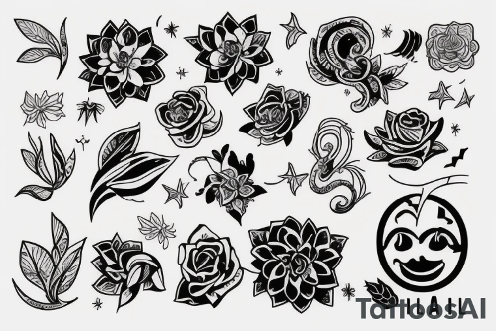 Узор на плече tattoo idea