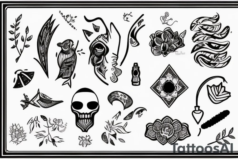 Узор на плече tattoo idea