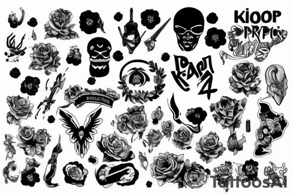 Группа крови tattoo idea