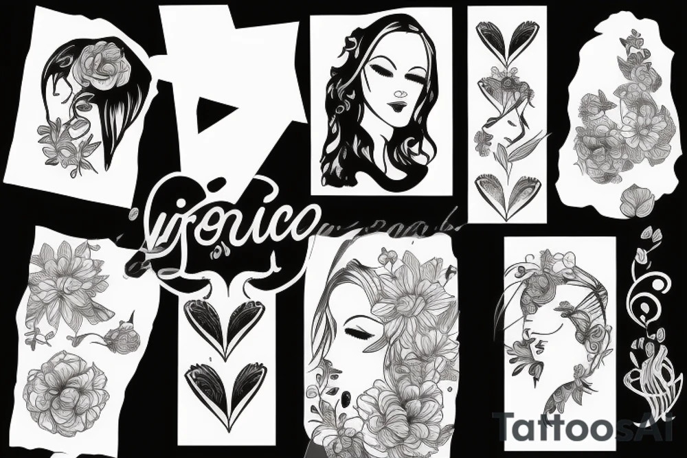 Women Life freedom tattoo idea