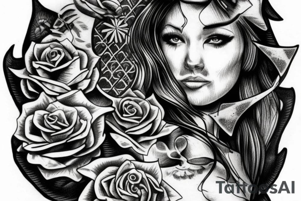 Elmo romano tattoo idea