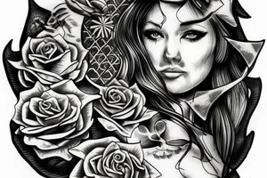 Elmo romano tattoo idea