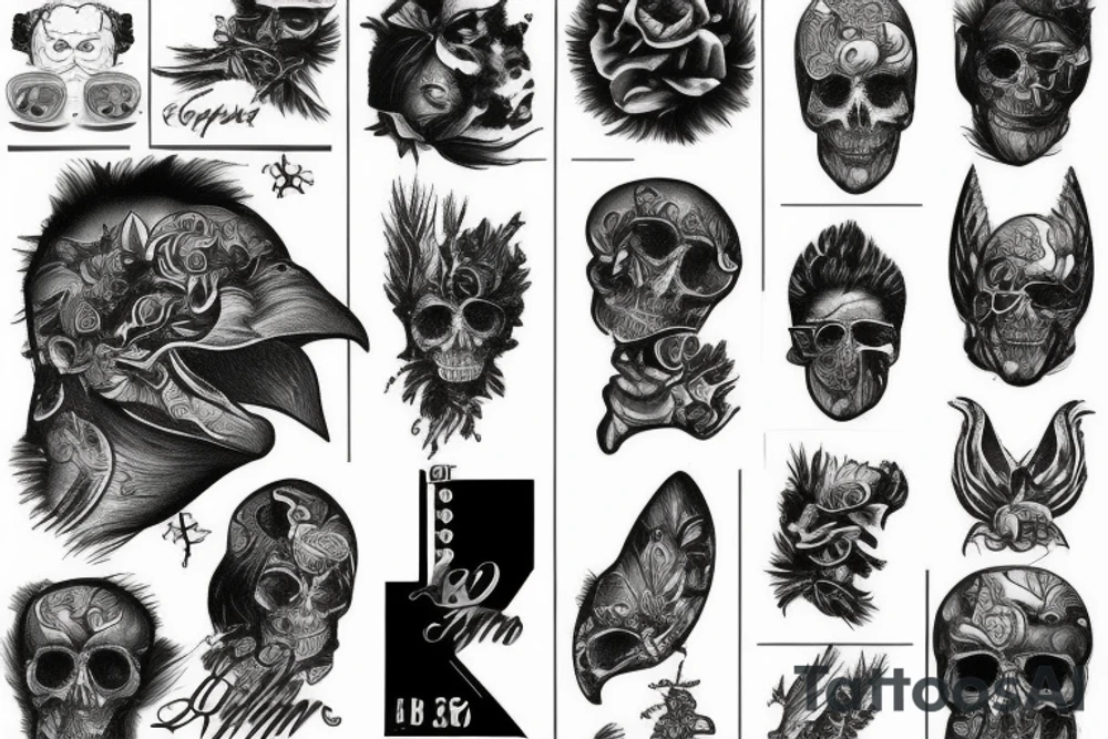 Elmo romano tattoo idea