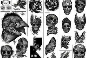 Elmo romano tattoo idea