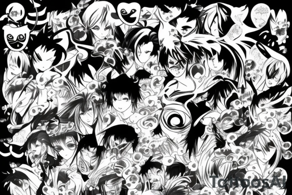 anime tattoo idea