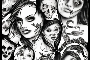 Demone tattoo idea