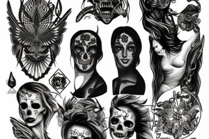 Demone tattoo idea