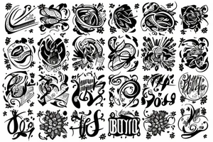 Blessings tattoo idea