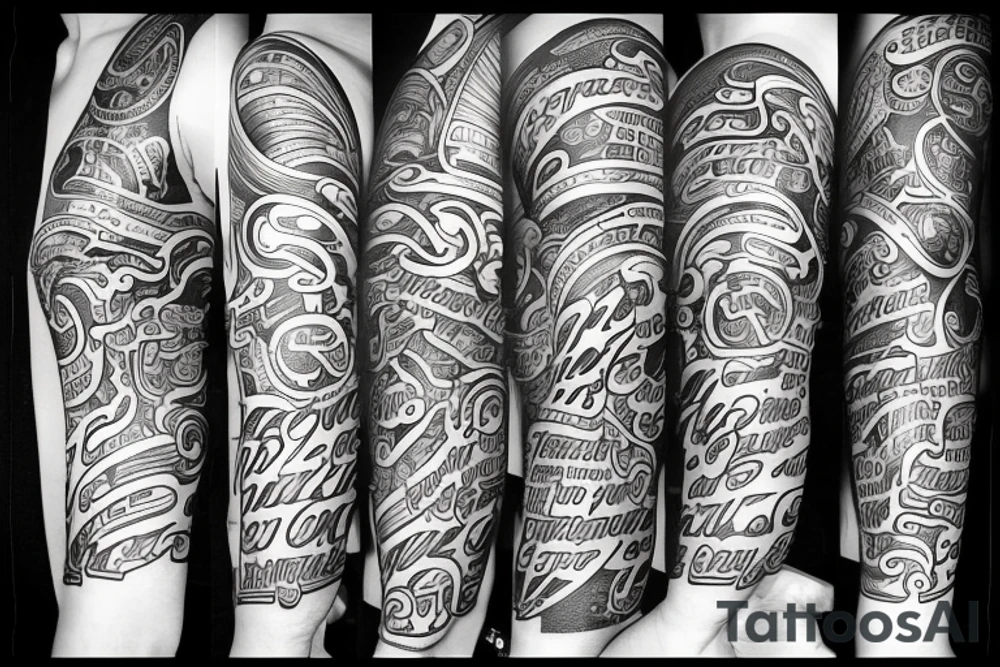 Blessings tattoo idea