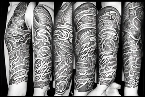 Blessings tattoo idea