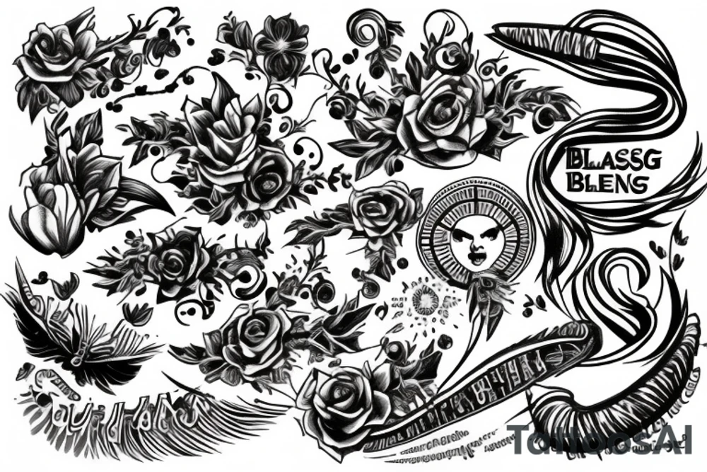 Blessings tattoo idea