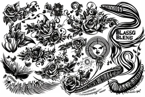 Blessings tattoo idea
