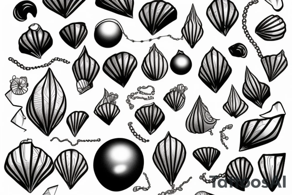 pearl but without shell tattoo idea