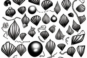 pearl but without shell tattoo idea