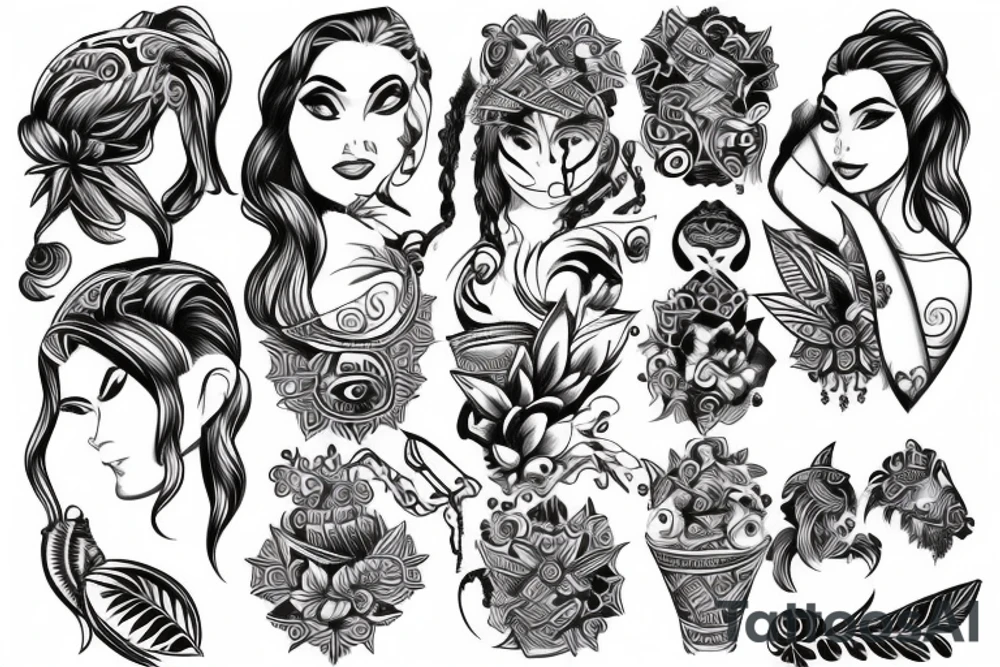 MOGLI BACK TATTOO tattoo idea