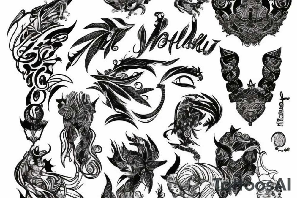 MOGLI BACK TATTOO tattoo idea