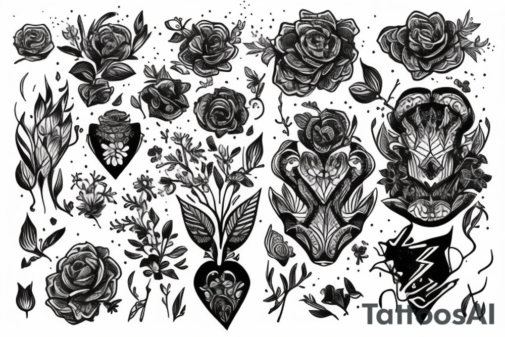 маленький кот tattoo idea
