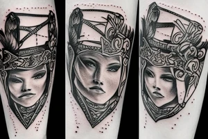 Gladiator and egle tattoo idea