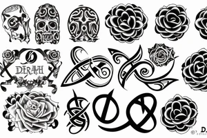 eternity, death, time, soul, love, world tattoo idea