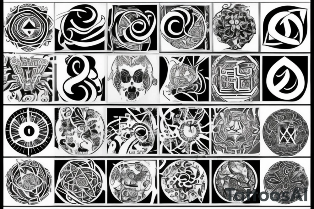 eternity, time, soul, love, world tattoo idea