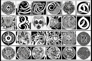 eternity, time, soul, love, world tattoo idea