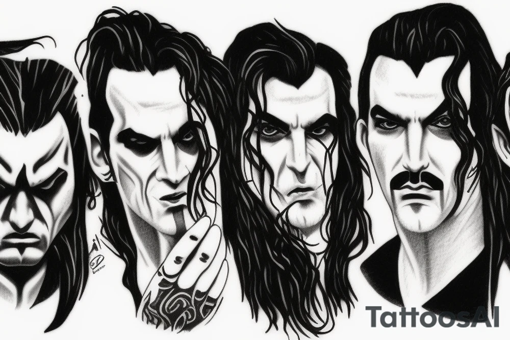 type o negative band tattoo idea