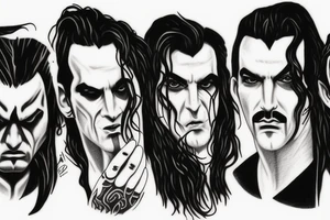 type o negative band tattoo idea
