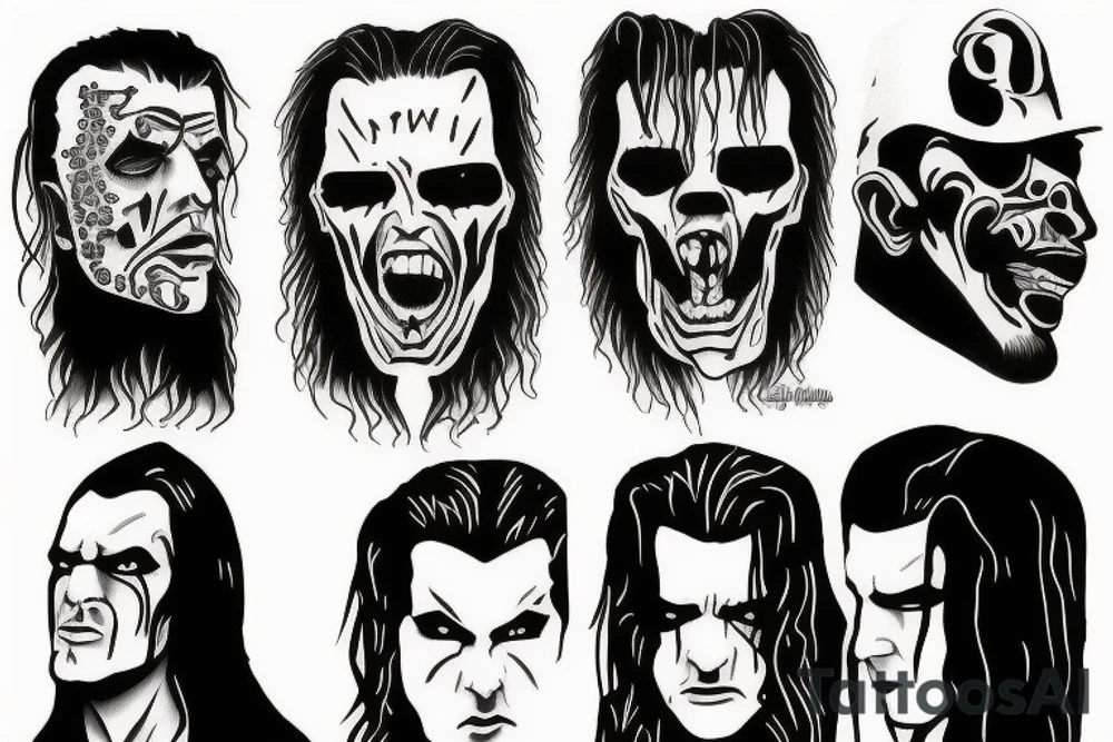 type o negative band tattoo idea
