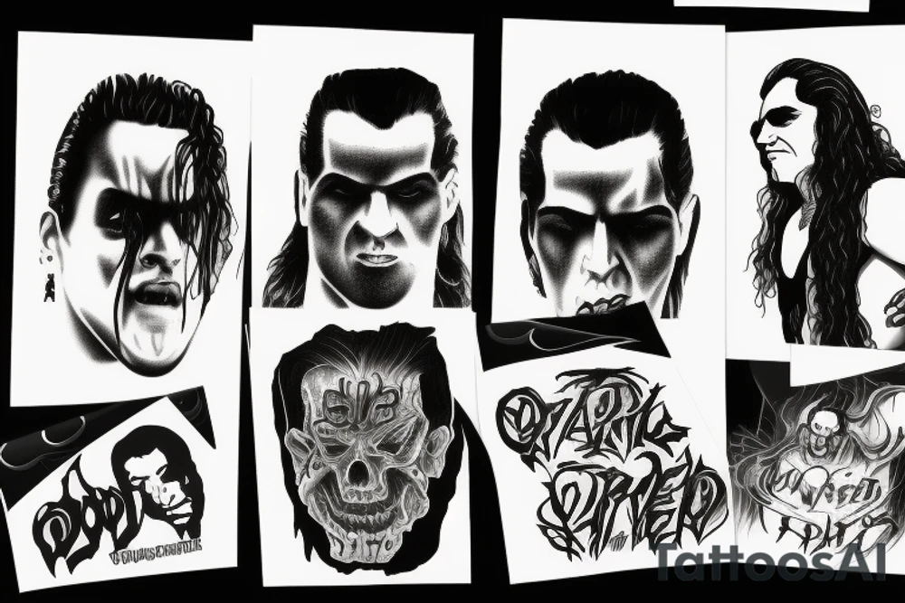 type o negative band tattoo idea