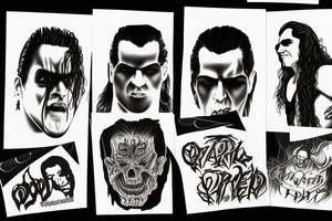 type o negative band tattoo idea