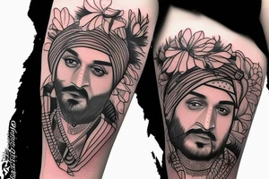 Sidhu moose wala tattoo idea