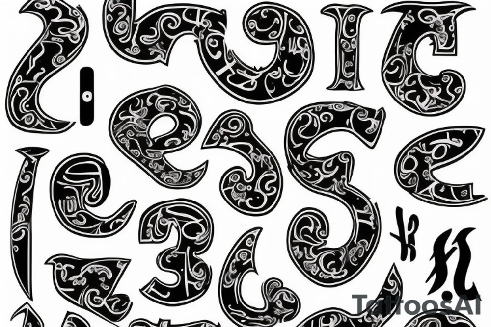 1999 written in roman letters with a drop of funny splash tattoo idea