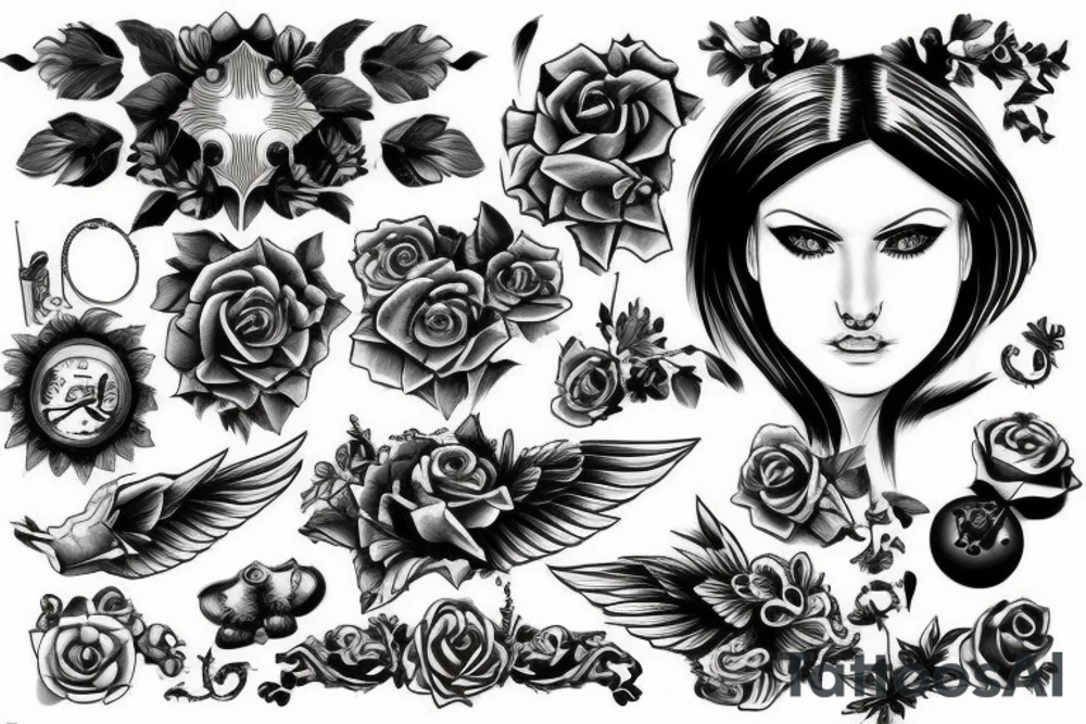 Rome tattoo idea