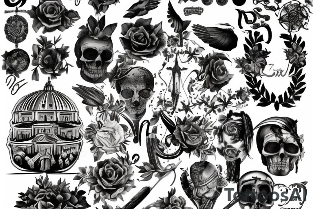 Rome tattoo idea