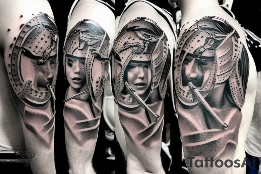 Gladiator tattoo idea