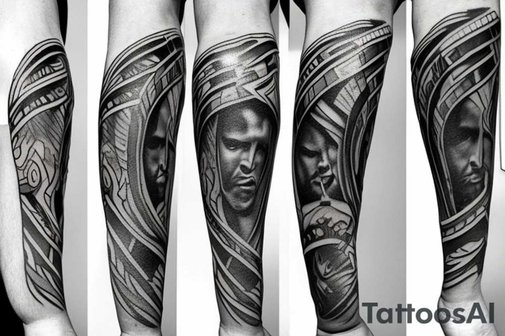 Gladiator tattoo idea