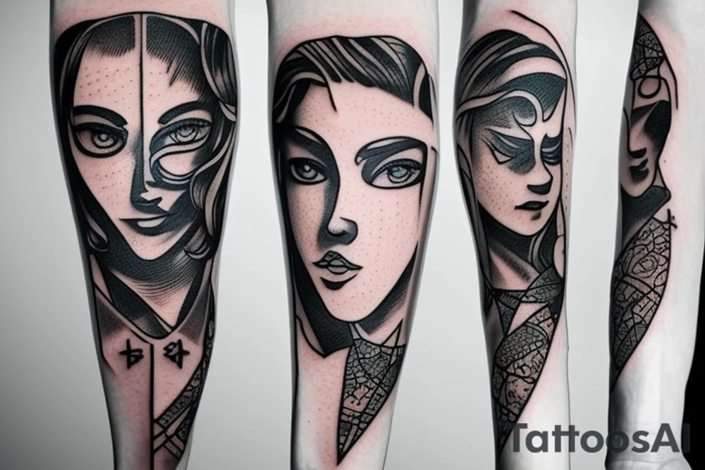 a sword tattoo idea
